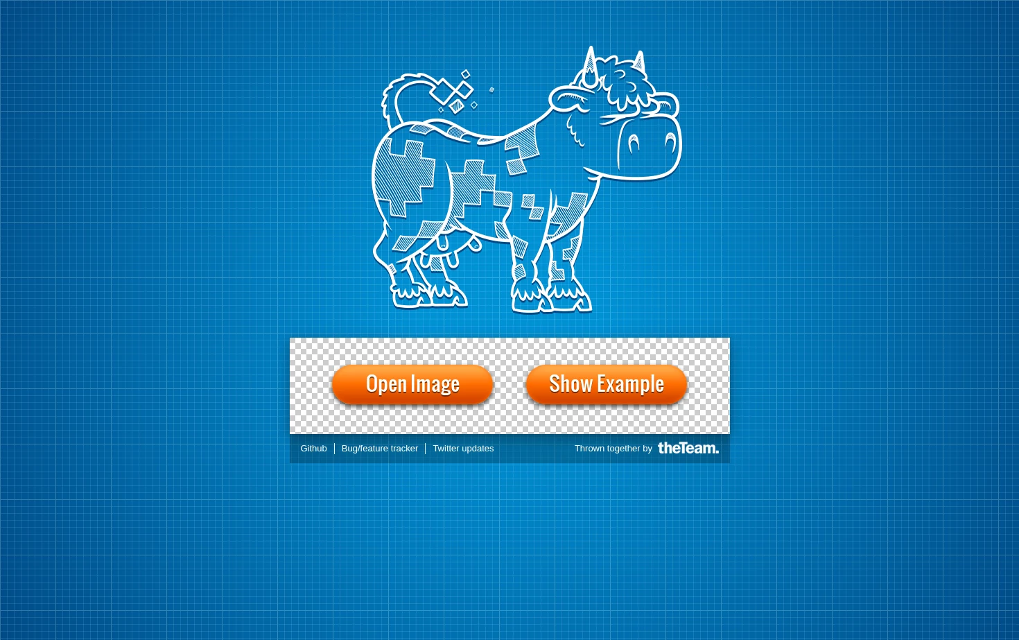 Sprite Cow 页面快照